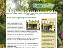 Tablet Screenshot of naturesway-uk.com